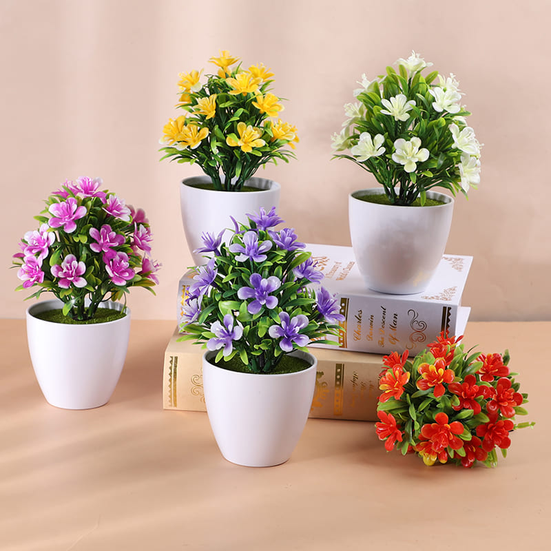 HANDCRAFTED ARTIFICIAL PLANT POT