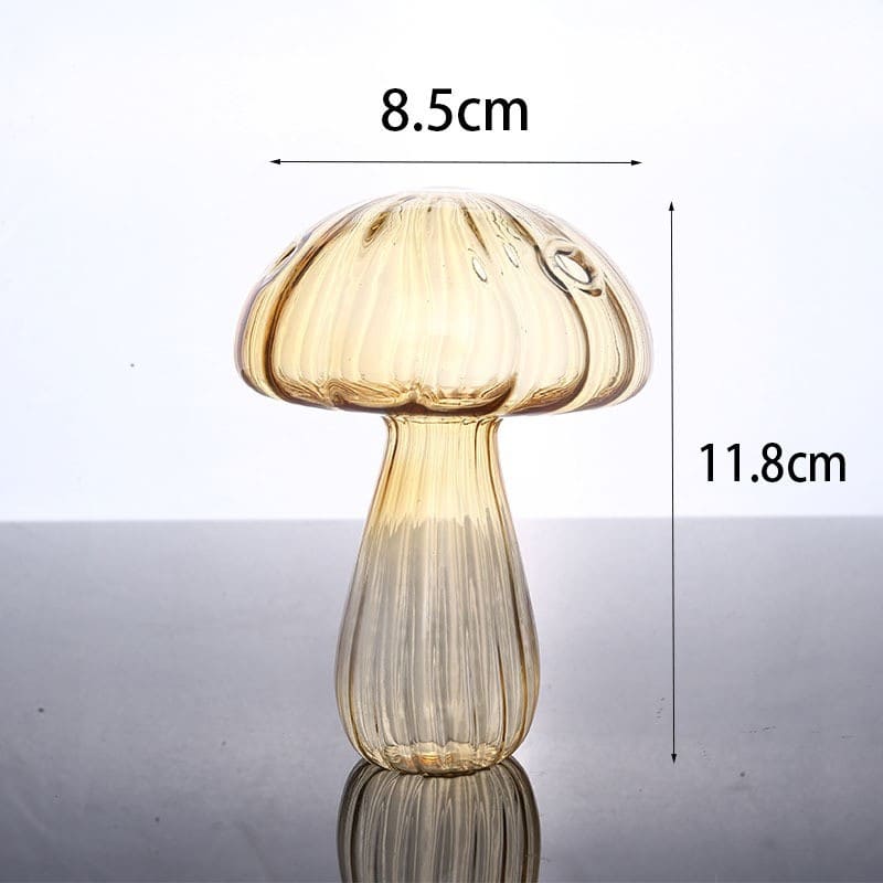 MAUSCO MUSHROOM GLASS VASE