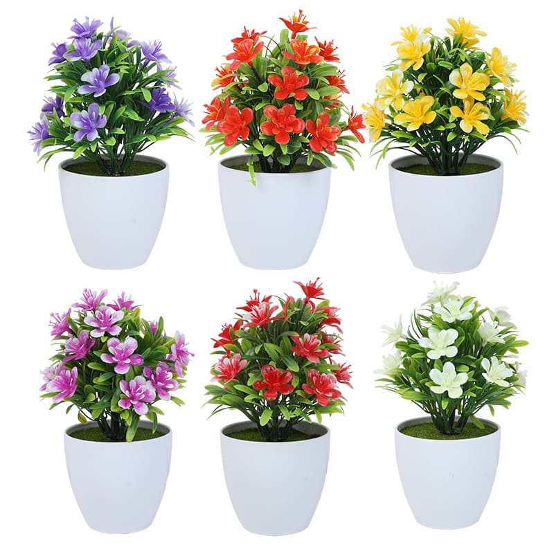 HANDCRAFTED ARTIFICIAL PLANT POT