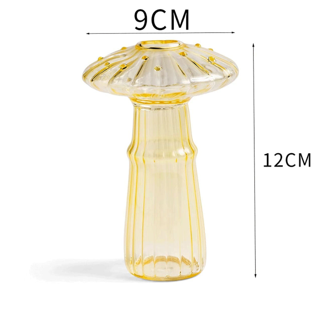 MAUSCO MUSHROOM GLASS VASE