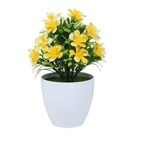 HANDCRAFTED ARTIFICIAL PLANT POT