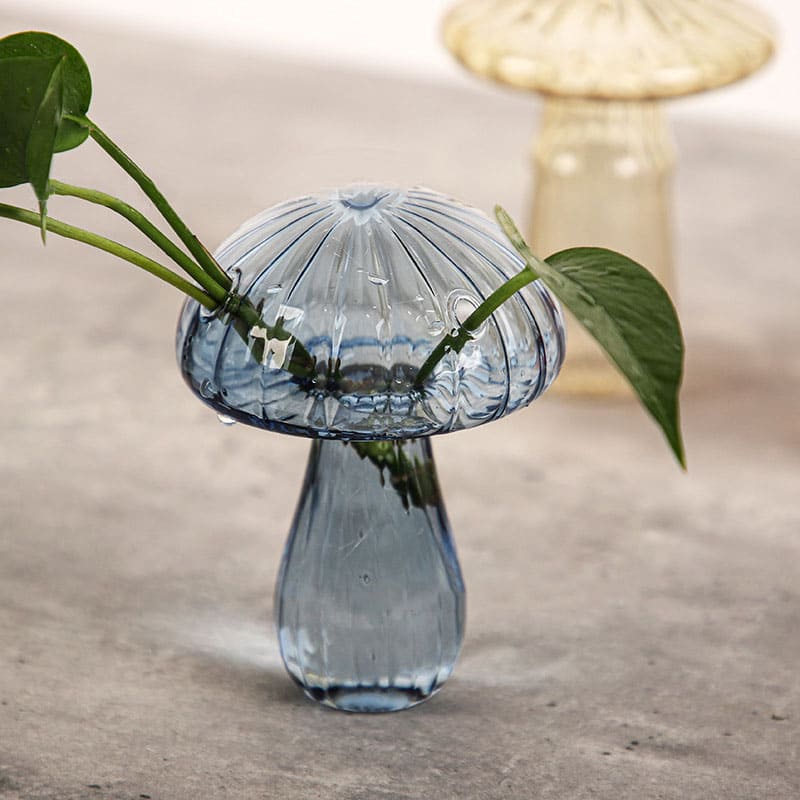 MAUSCO MUSHROOM GLASS VASE