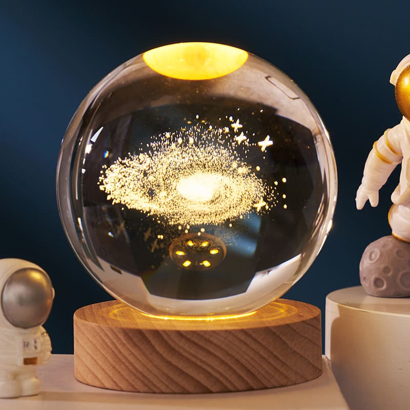 CRYSTAL 3D MOON LAMP