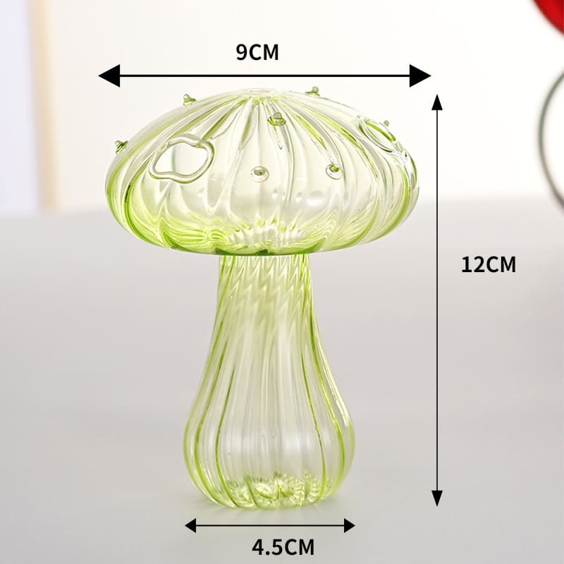 MAUSCO MUSHROOM GLASS VASE