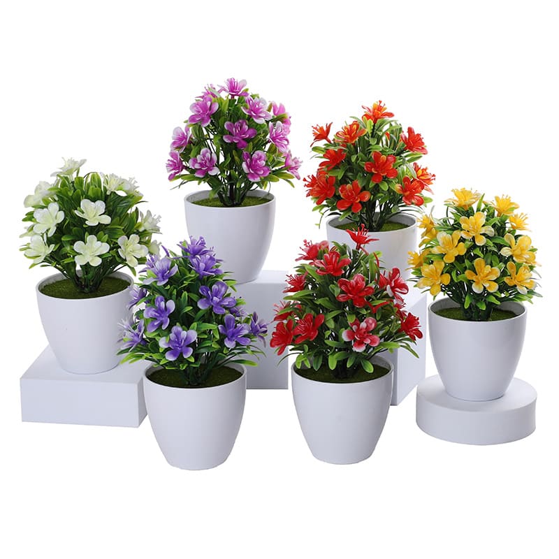 HANDCRAFTED ARTIFICIAL PLANT POT