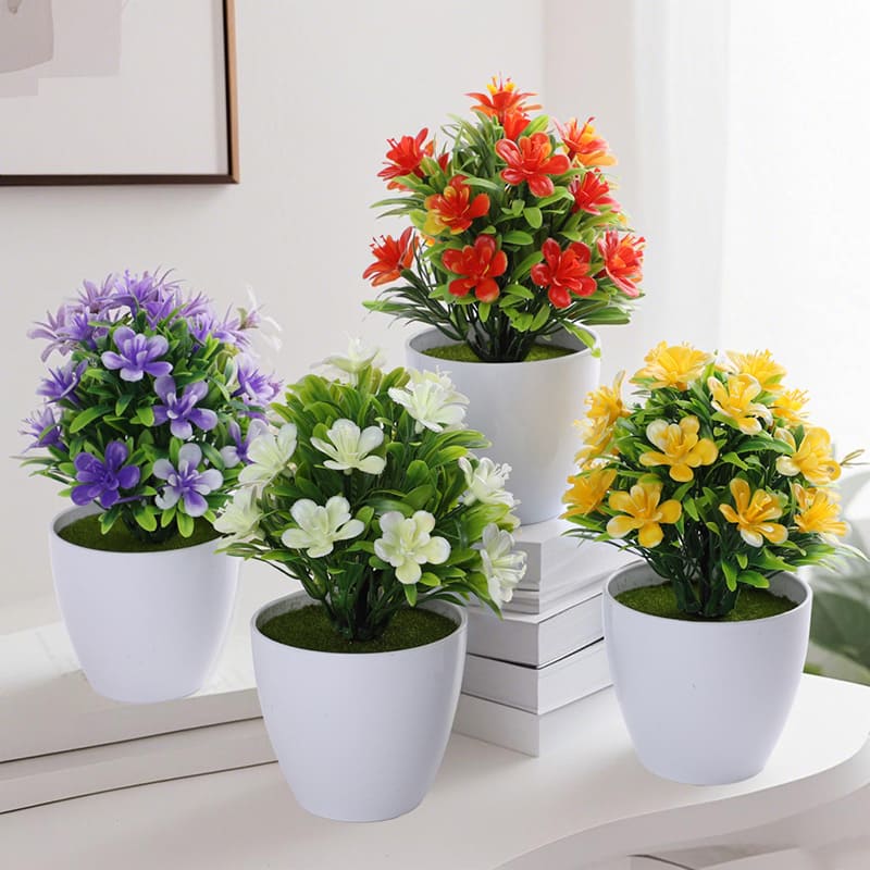 HANDCRAFTED ARTIFICIAL PLANT POT